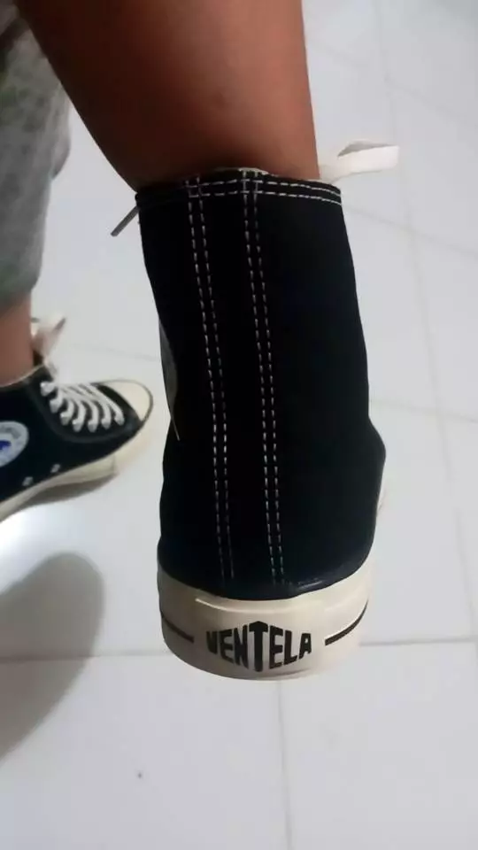 Ventela Ethnic High Black Natural - Foto ulasan pembeli