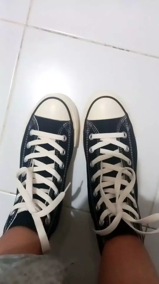 Ventela Ethnic High Black Natural - Foto ulasan pembeli