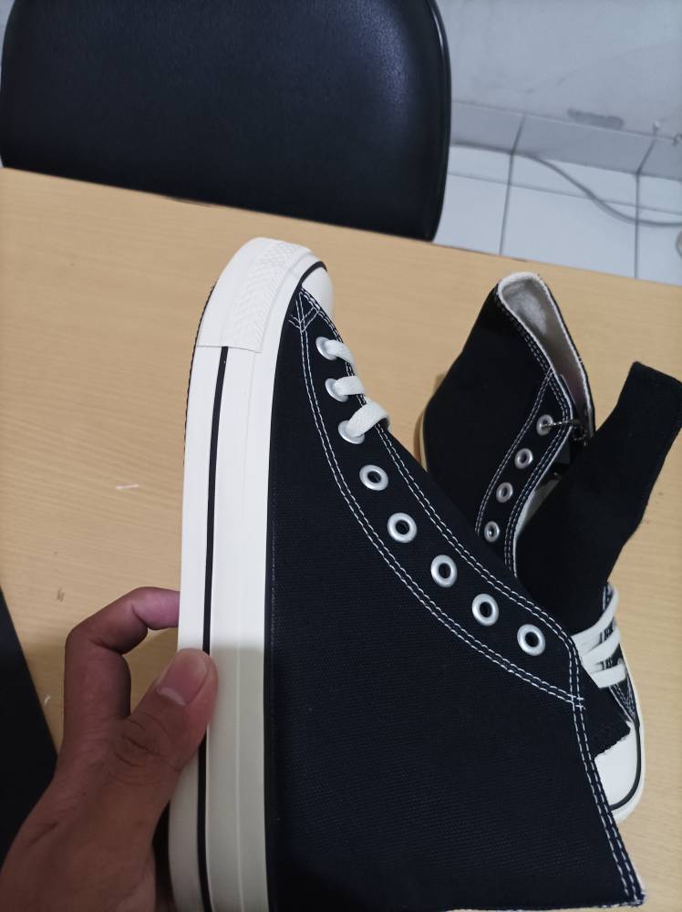 Ventela Ethnic High Black Natural - Foto ulasan pembeli