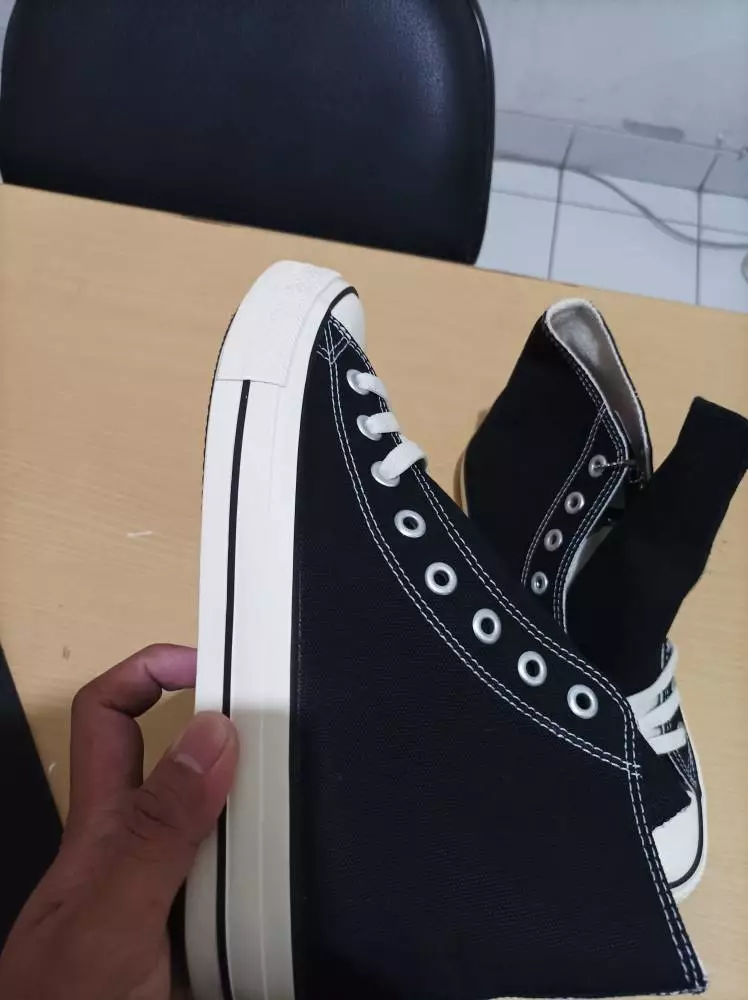 Ventela Ethnic High Black Natural - Foto ulasan pembeli