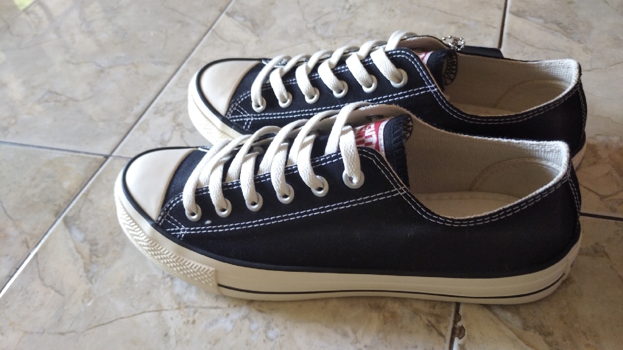 Ventela Ethnic Low Black Natural - Foto ulasan pembeli