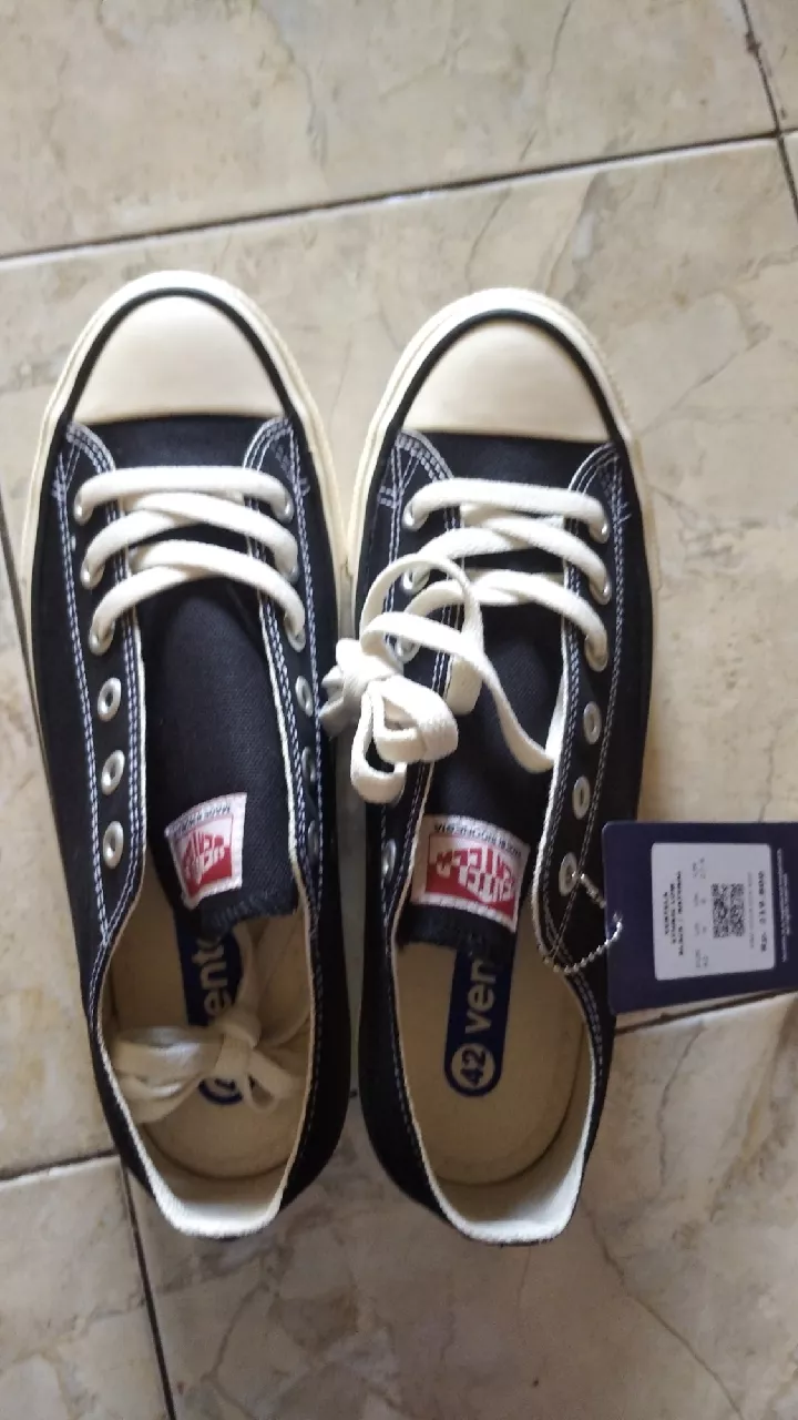 Ventela Ethnic Low Black Natural - Foto ulasan pembeli