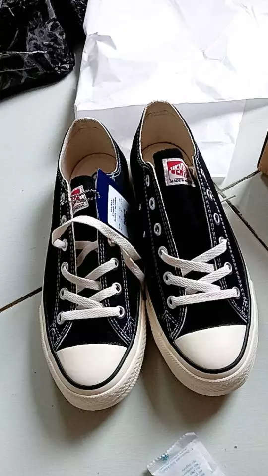 Ventela Ethnic Low Black Natural - Foto ulasan pembeli