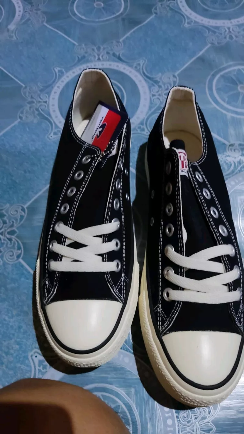 Ventela Ethnic Low Black Natural - Foto ulasan pembeli