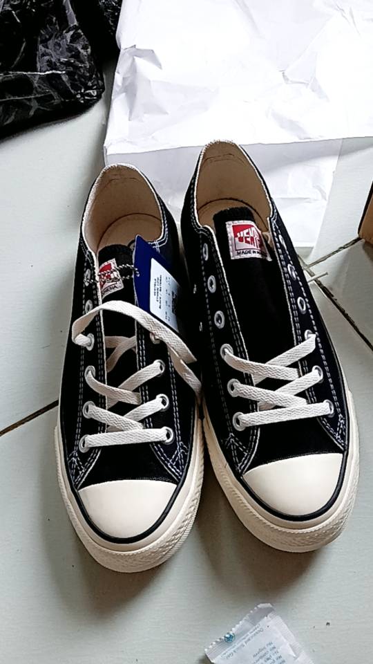 Ventela Ethnic Low Black Natural - Foto ulasan pembeli