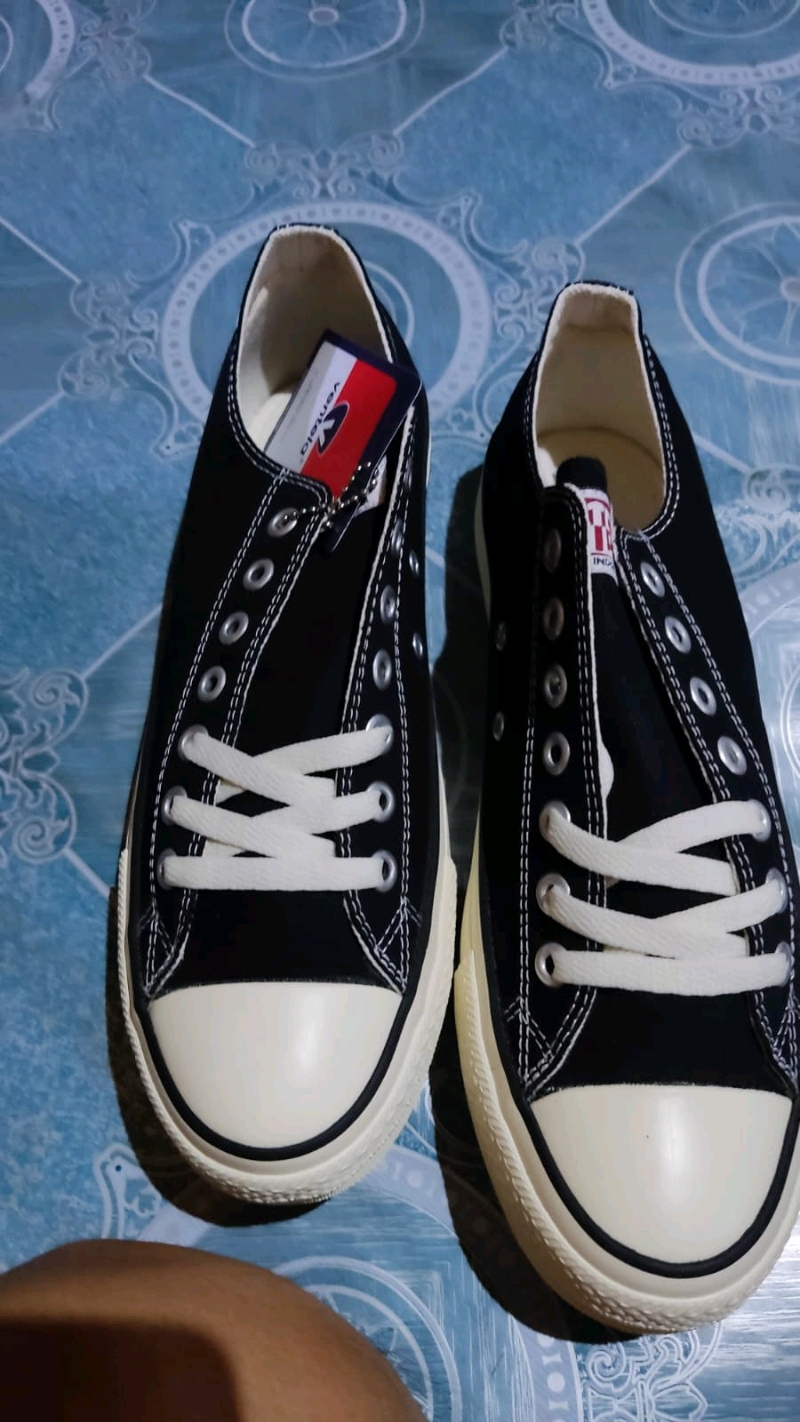 Ventela Ethnic Low Black Natural - Foto ulasan pembeli