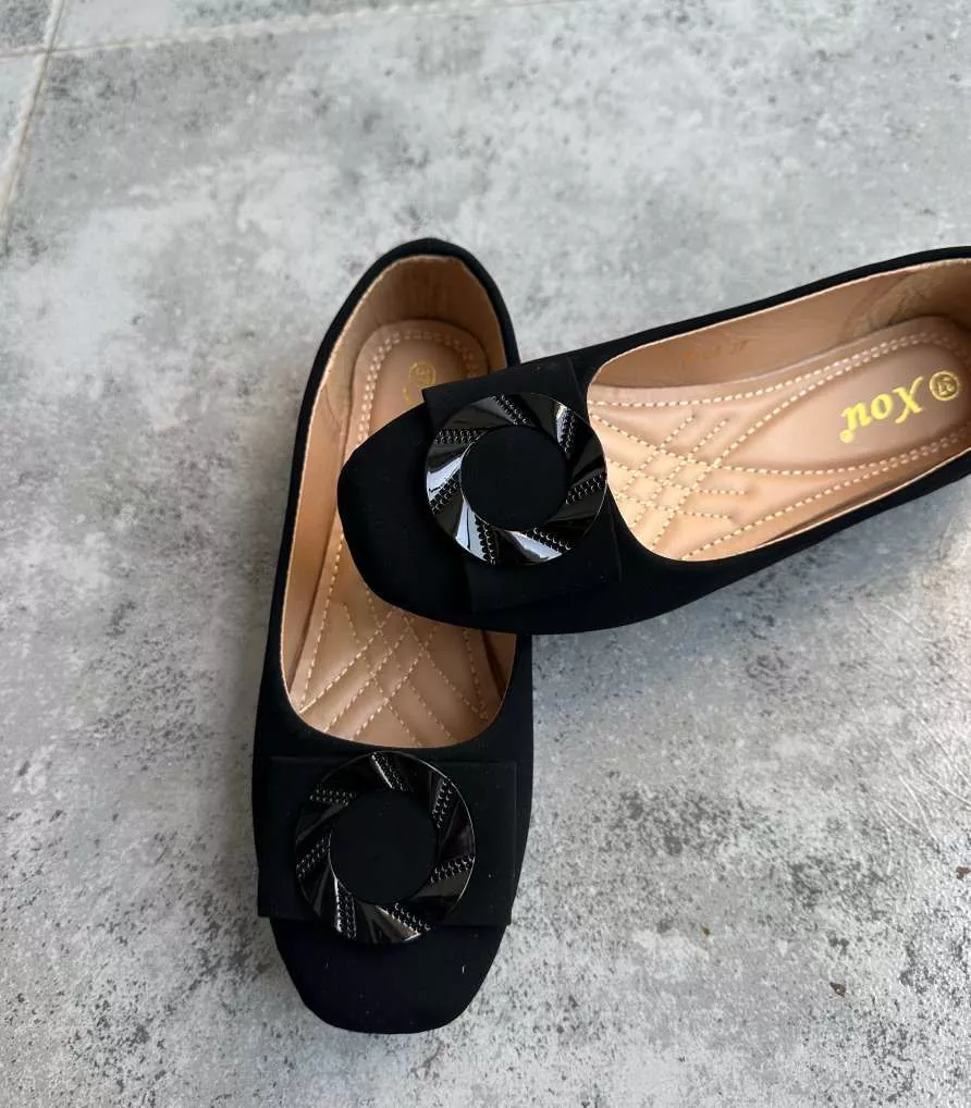 XOU Fashion Flatshoes Wanita Anti Selip Nyaman - Foto ulasan pembeli