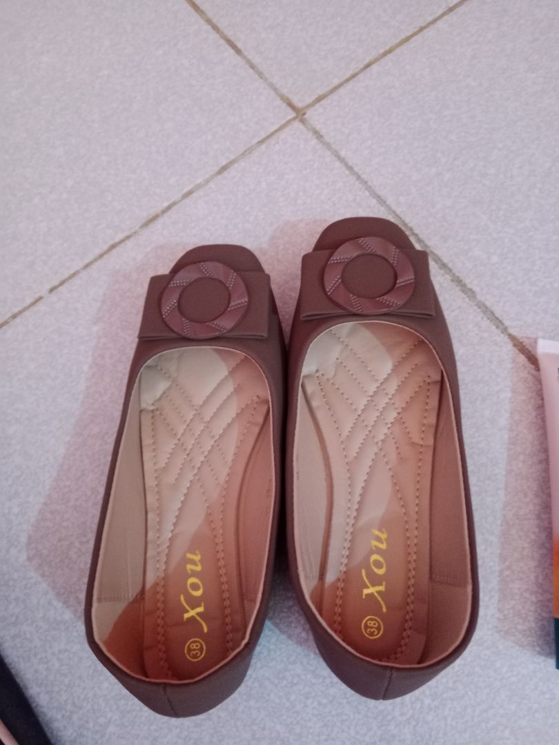 XOU Fashion Flatshoes Wanita Anti Selip Nyaman - Foto ulasan pembeli