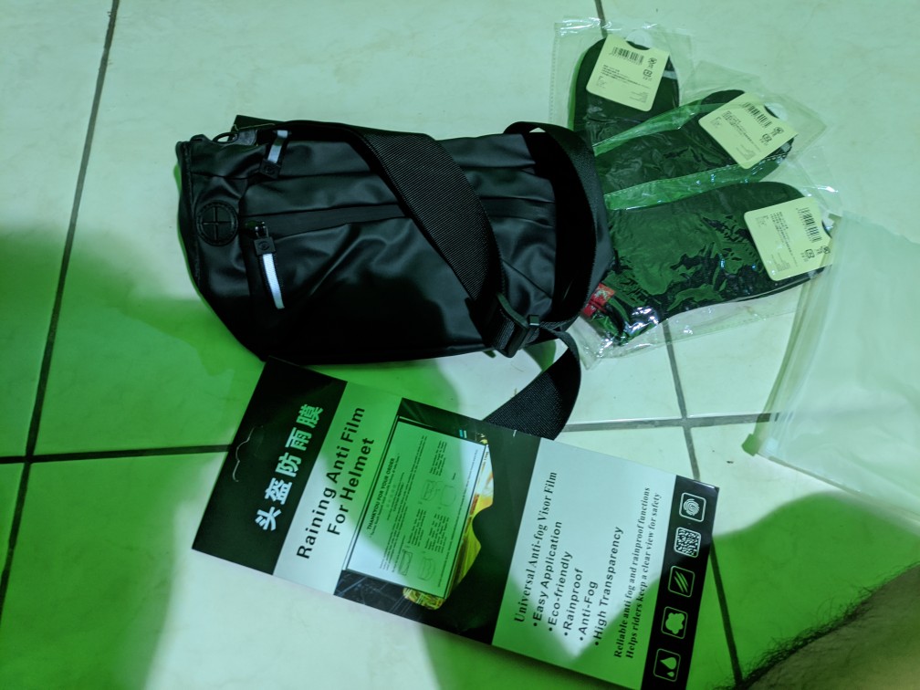 Yipinu YQM-1 Tas Selempang Pria Wanita Anti Air - Foto ulasan pembeli