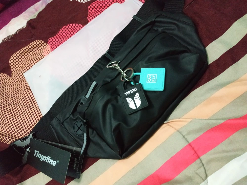 Yipinu YQM-1 Tas Selempang Pria Wanita Anti Air - Foto ulasan pembeli