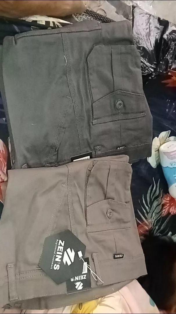Zeins - Celana Panjang Cargo Premium Slimfit Stretch - Foto ulasan pembeli