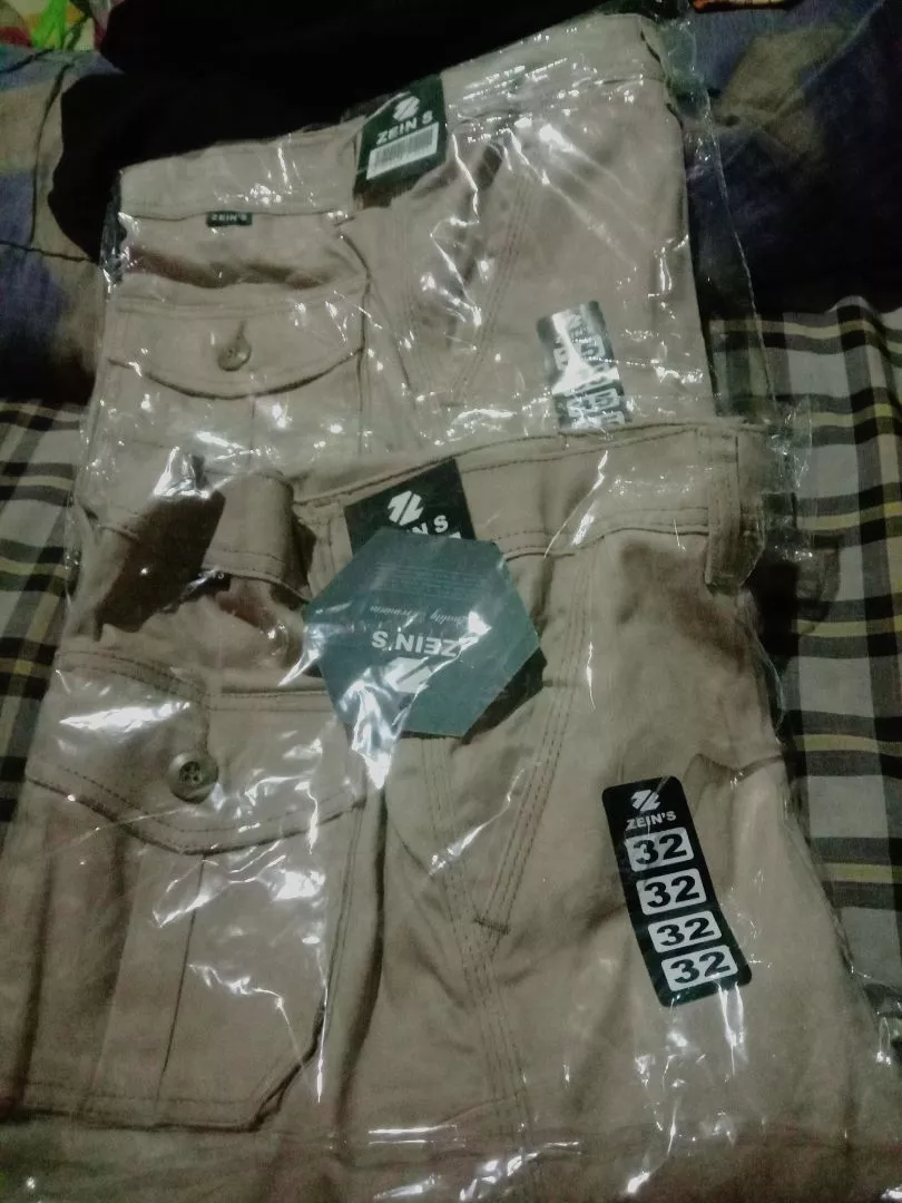 Zeins - Celana Panjang Cargo Premium Slimfit Stretch - Foto ulasan pembeli