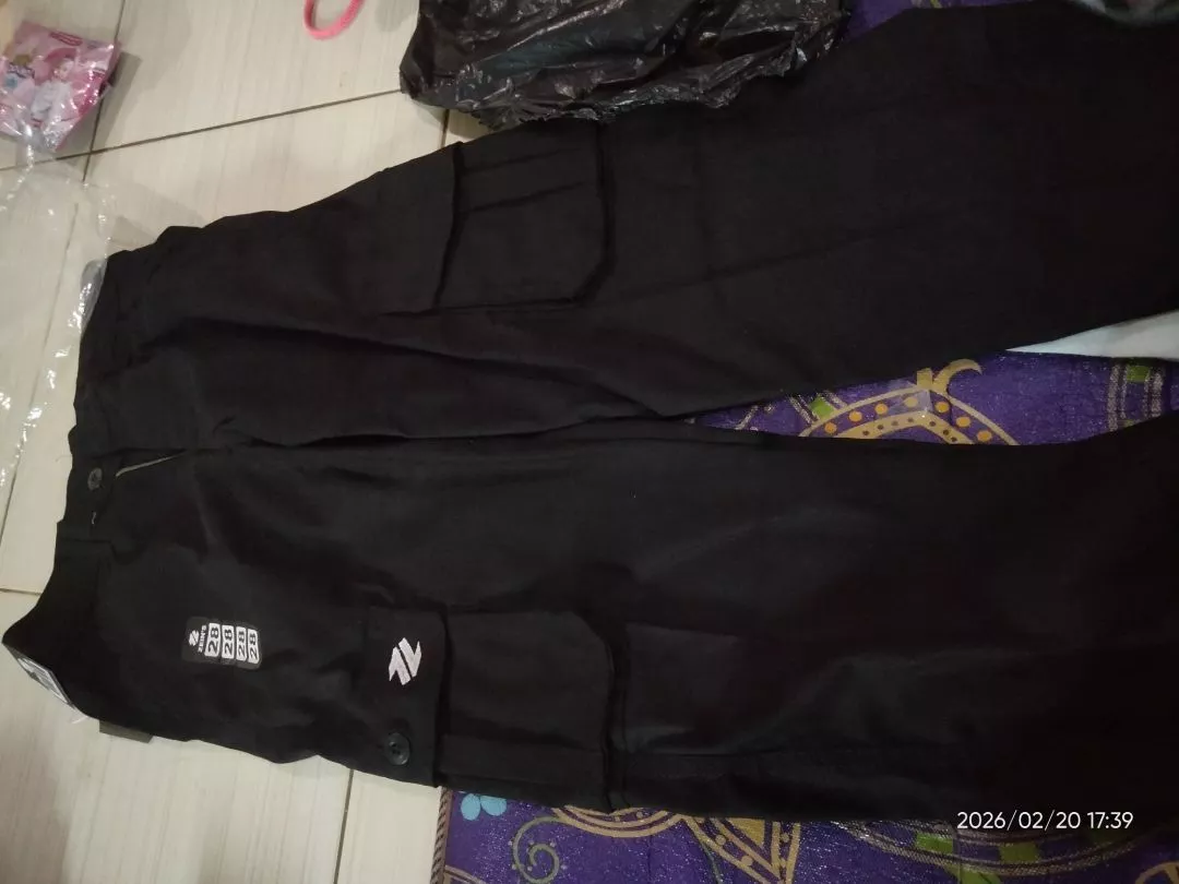 Zeins - Celana Panjang Cargo Premium Slimfit Stretch - Foto ulasan pembeli