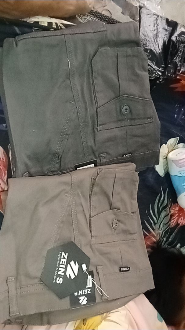 Zeins - Celana Panjang Cargo Premium Slimfit Stretch - Foto ulasan pembeli