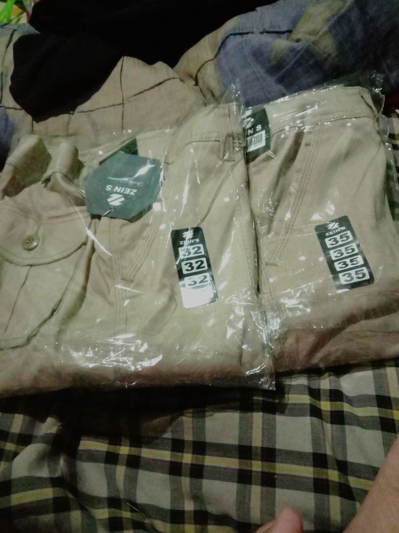 Zeins - Celana Panjang Cargo Premium Slimfit Stretch - Foto ulasan pembeli