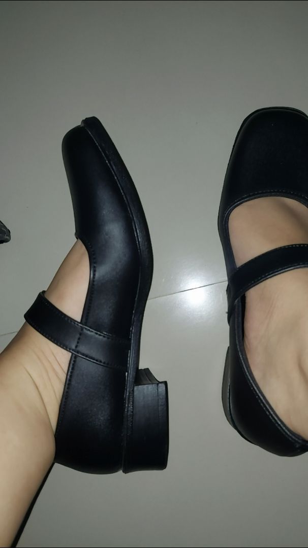 Zeintin - Sepatu Pantofel Wanita Kasual Formal Sepatu Kerja Paskibra Wanita ZO - Foto ulasan pembeli